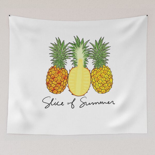 Item preview, Pineapple - Slice of Summer designed and sold by WaveOcean123.
