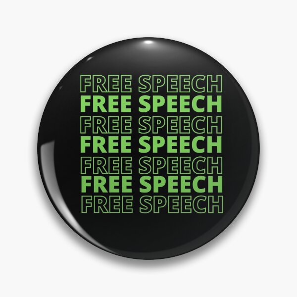 Artikelvorschau, Vintage Free Speech Typografie entworfen und verkauft von garniturex.