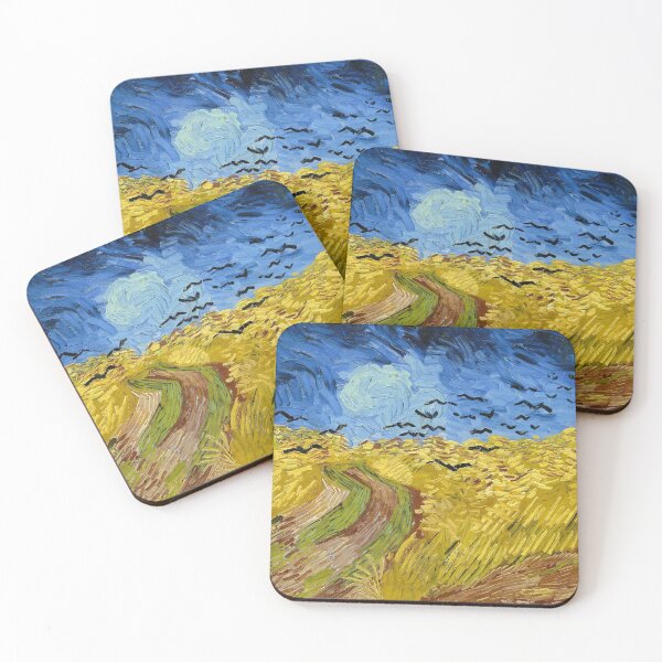 Item preview, Wheatfield With Crows Van Gogh Painting designed and sold by ind3finite.