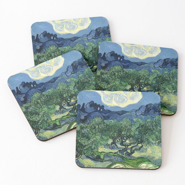 Item preview, Van Gogh Olive Trees With The Alpilles designed and sold by ind3finite.