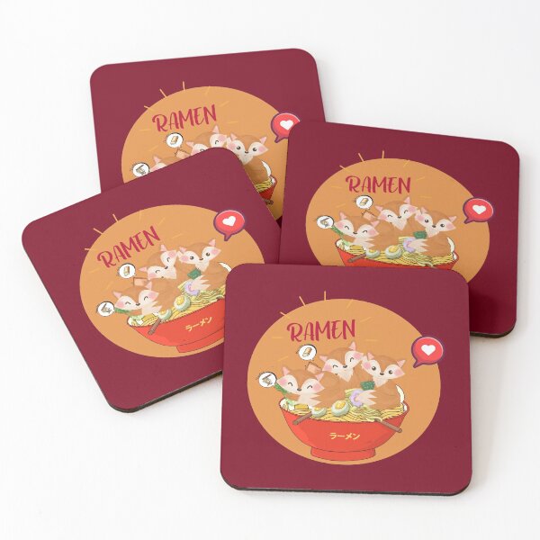 Item preview, Fox Leaves Ramen - Cut Fox Ramen !! designed and sold by SoffyLee586.