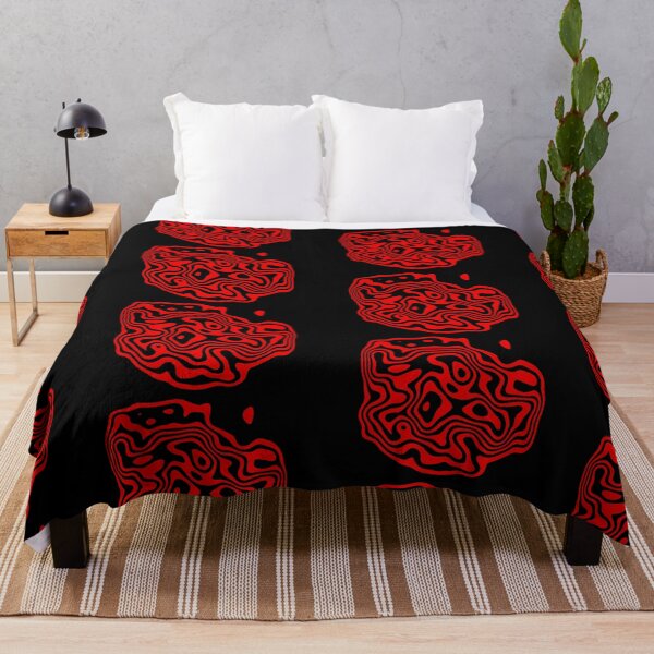 Item preview, Contour design - black and red designed and sold by rahilvalani.