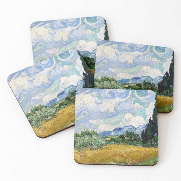 Item preview, Van Gogh Wheat Field With Cypresses  designed and sold by ind3finite.