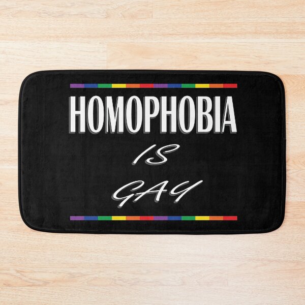 Item preview, Homophobia is gay designed and sold by Cleverish.