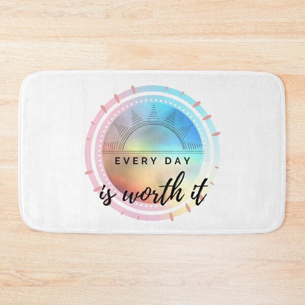 Item preview, Everyday Is Worth It Rainbow Sunrise Clouds designed and sold by Natasha Rolfe.