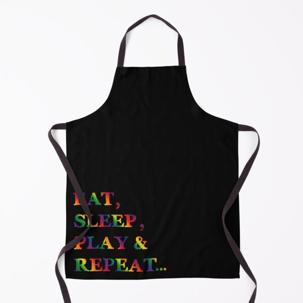 Item preview, Eat sleep play & repeat designed and sold by Lillieoandco.