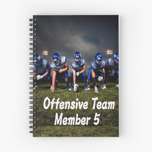 Item preview, Target team member,Five Offensive Team Members for American Football Victory designed and sold by mostheristore.
