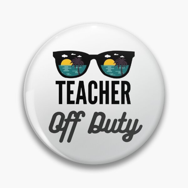 Item preview, Teacher Off Duty Sunglasses Beach Sunset Essential T-Shirt designed and sold by kstrafen.