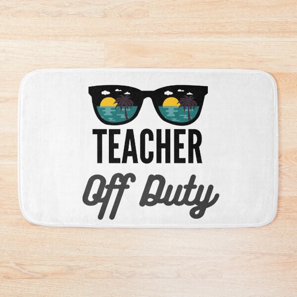 Item preview, Teacher Off Duty Sunglasses Beach Sunset Essential T-Shirt designed and sold by kstrafen.