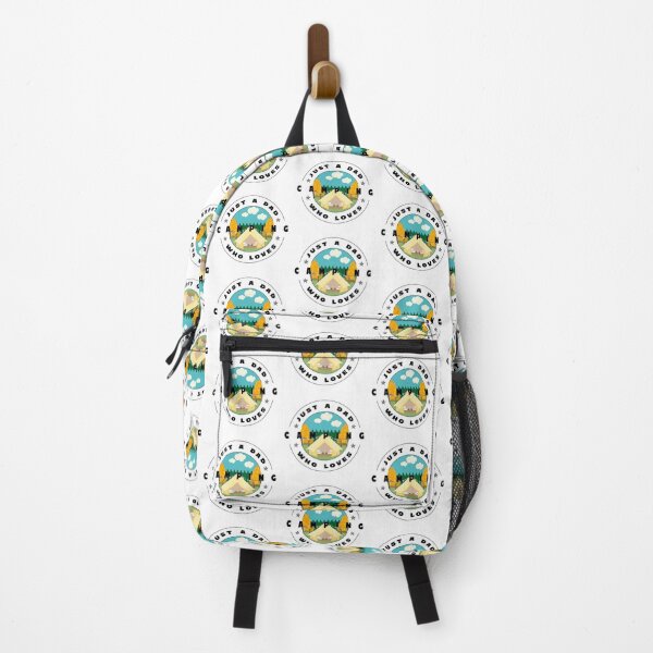 Item preview, Just a dad who loves camping designed and sold by PhotoPrise.