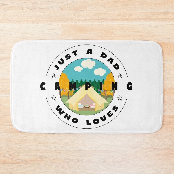 Item preview, Just a dad who loves camping designed and sold by PhotoPrise.