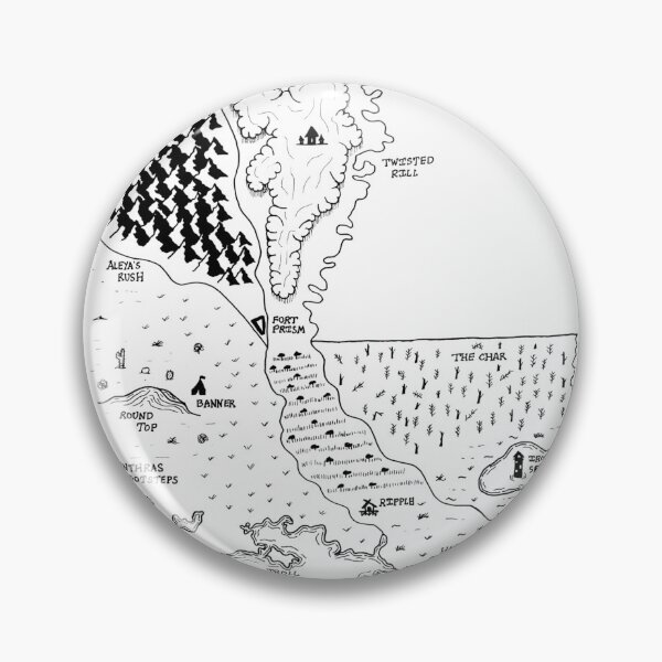 Item preview, Louisiana as a fantasy map - black and white designed and sold by aldayuan.