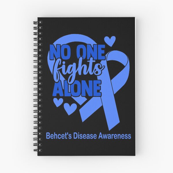 Item preview, No One Fight Alone Behcet's Disease Awareness designed and sold by Sabfit.