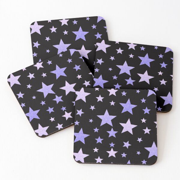 Item preview, Pastel Purple Ombre Faux Glitter Estrellas designed and sold by Felicity-K.