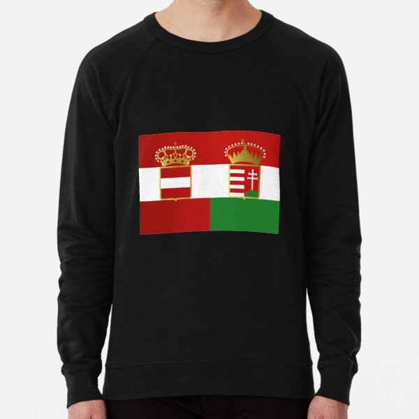 Austria Hungary Flag Lightweight Sweatshirt