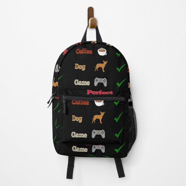 Item preview, Gamer Dog Lover Coffee Drinker Gaming Girl Chill Video Games Console PC designed and sold by CheekyPuppy.