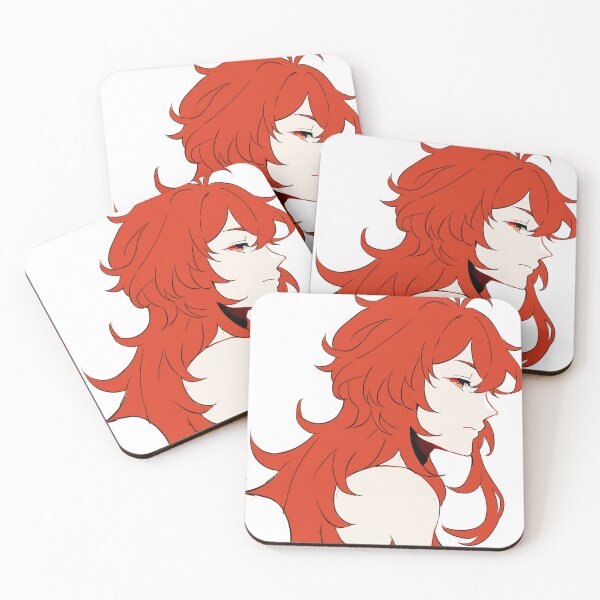 Item preview, Genshin Impact - Long Hair Diluc designed and sold by MykaAndSalmon.