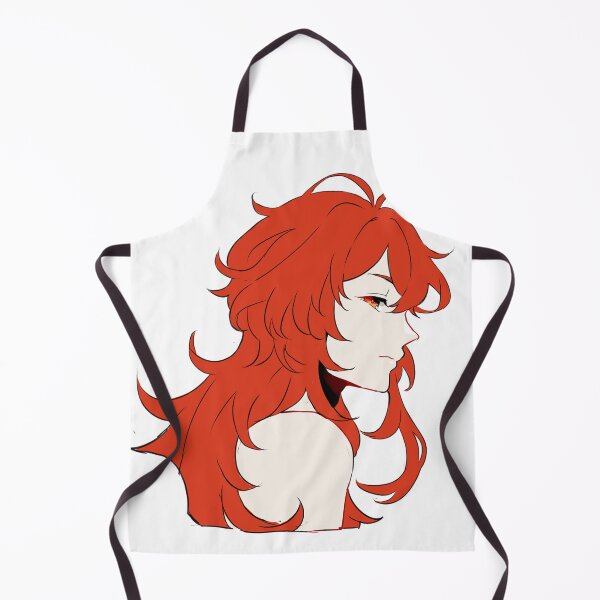 Item preview, Genshin Impact - Long Hair Diluc designed and sold by MykaAndSalmon.