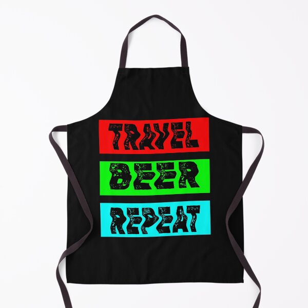 Item preview, Travel Beer Repeat Funny Traveller designed and sold by Amindo.
