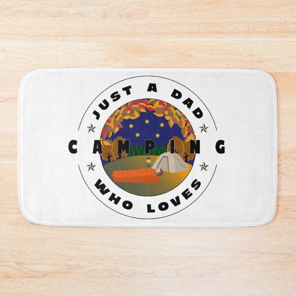 Item preview, Just a dad who loves camping designed and sold by PhotoPrise.