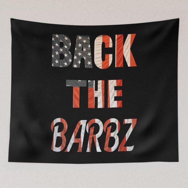 Item preview, Back The Barbz Flag designed and sold by Bass15.