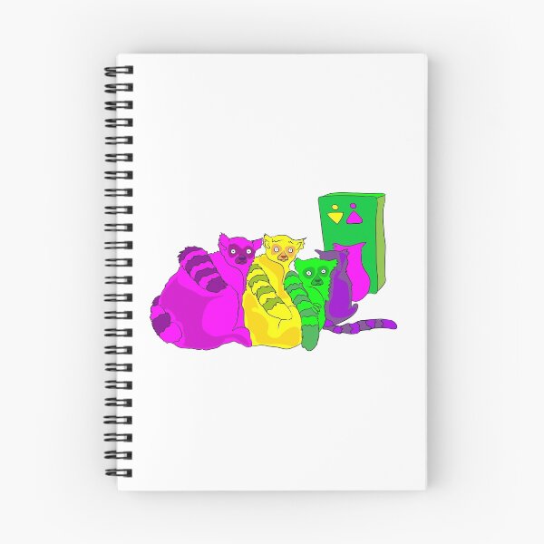 Item preview, Lemurs in wc queue designed and sold by stickerium.