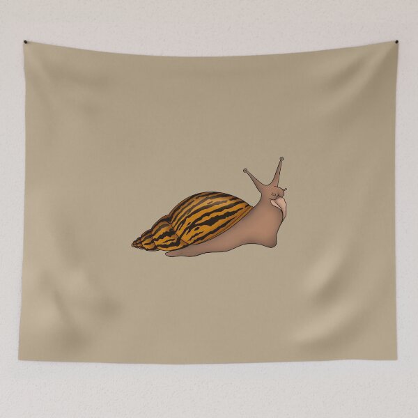 Item preview, Giant African Land Snail, Achatina achatina, tiger snail, Tan designed and sold by anacecilia.