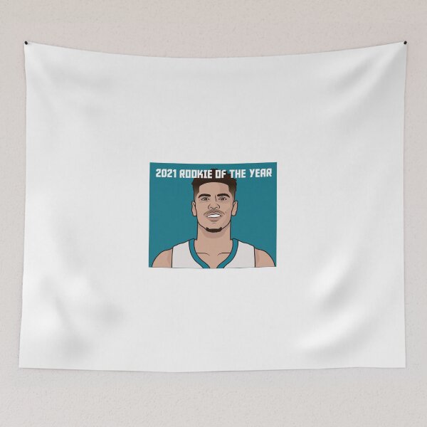 Item preview, Lamelo Ball 2020-2021 NBA Rookie of the Year designed and sold by R3AL-D3SIGN.