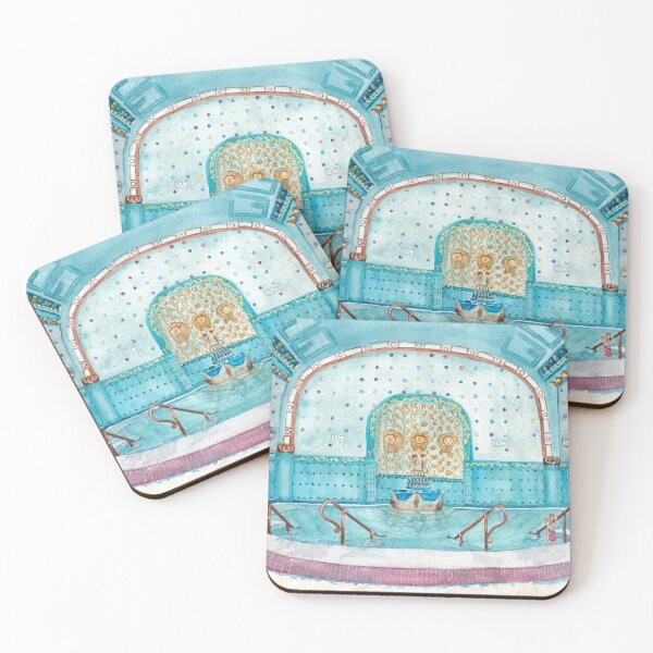 Item preview, Budapest Hungary Gellert Thermal Baths designed and sold by Jasanna Czellar.