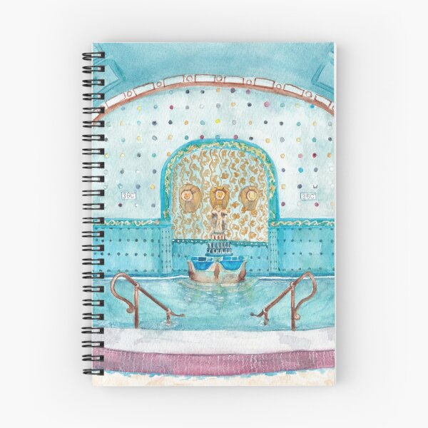 Item preview, Budapest Hungría Baños termales Gellert designed and sold by Jasanna Czellar.