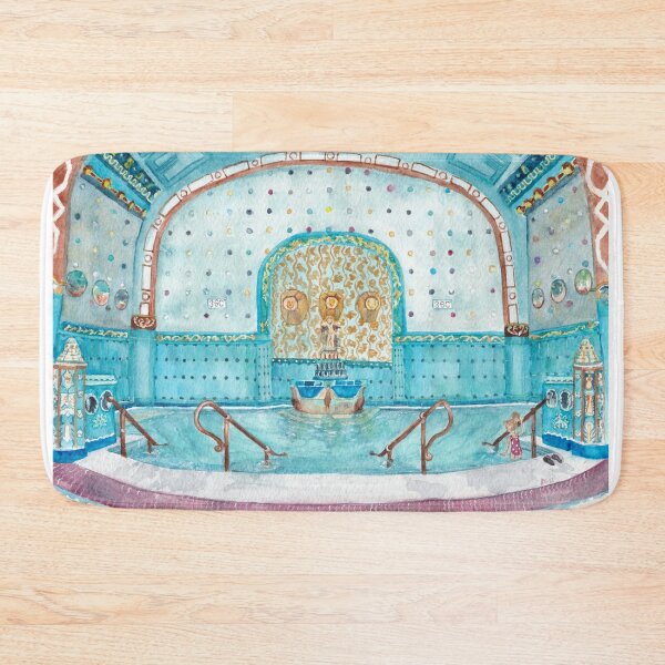 Item preview, Budapest Hungary Gellert Thermal Baths designed and sold by Jasanna Czellar.