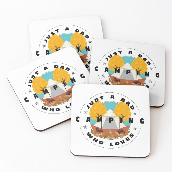 Item preview, Just a dad who loves camping designed and sold by PhotoPrise.
