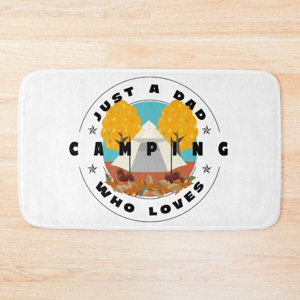 Item preview, Just a dad who loves camping designed and sold by PhotoPrise.