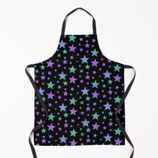 Item preview, Pastel Purple Teal Ombre Faux Glitter Stars designed and sold by Felicity-K.