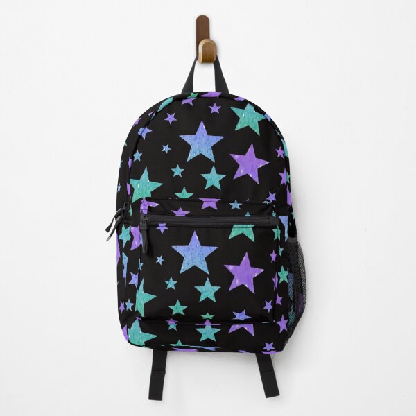 Item preview, Pastel Purple Teal Ombre Faux Glitter Stars designed and sold by Felicity-K.