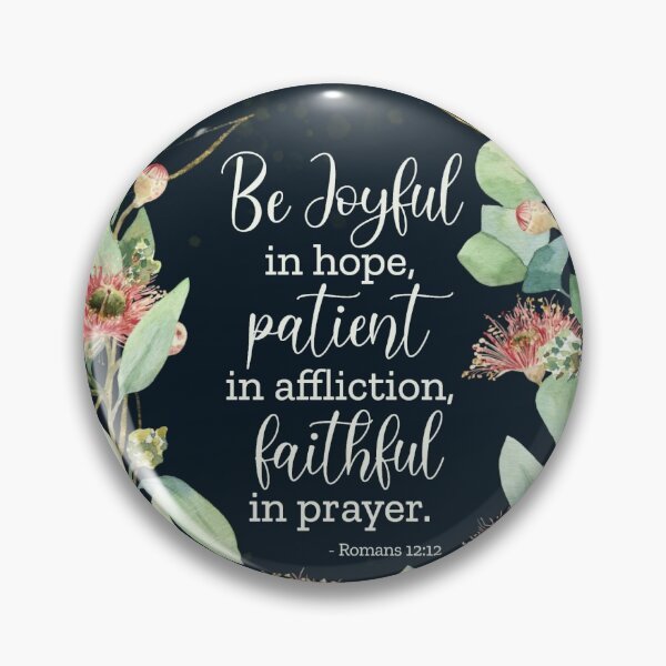 Item preview, Be Joyful In Hope - Romans 12:12 designed and sold by amazingjoy.
