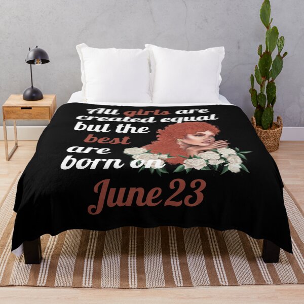 Item preview, All Girls Are Created Equal But The Best Are Born On June 23 designed and sold by Crafty-Mornings.