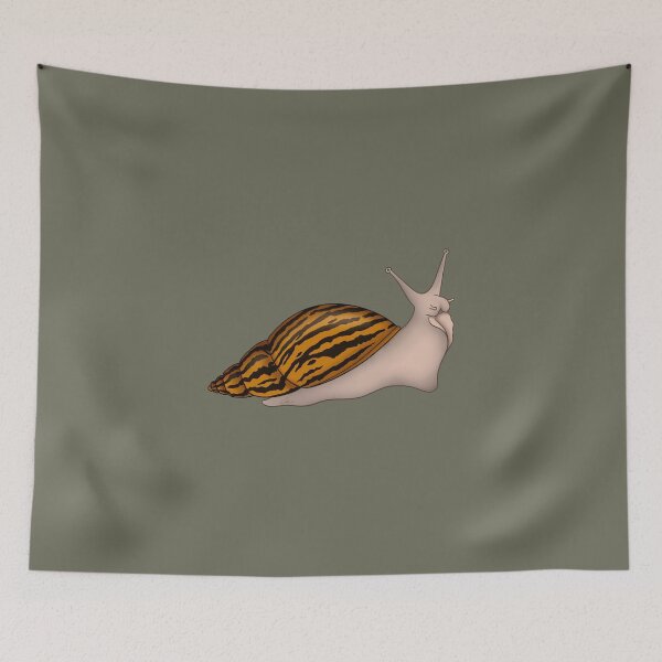 Item preview, Giant African Land Snail, Achatina achatina, tiger snail, albino designed and sold by anacecilia.