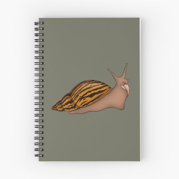Item preview, Giant African Land Snail, Achatina achatina, tiger snail, tan designed and sold by anacecilia.