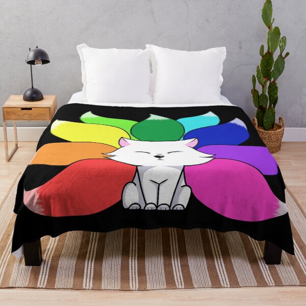 Item preview, Rainbow kitsune designed and sold by Faliona.