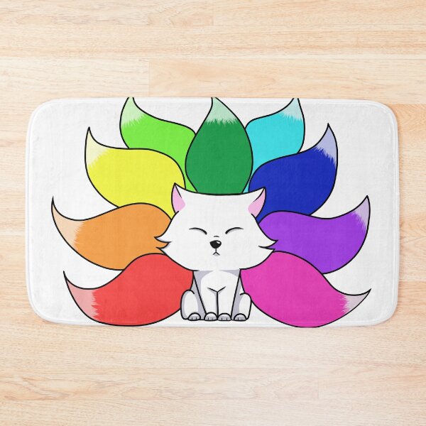 Item preview, Rainbow kitsune designed and sold by Faliona.