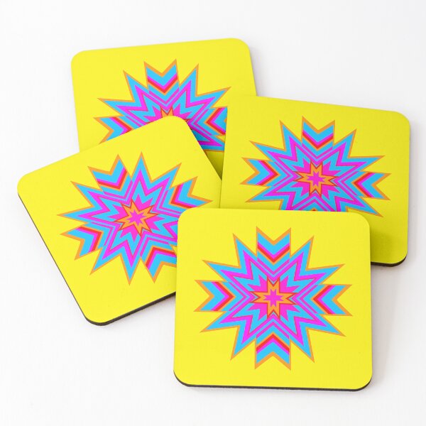 Item preview, Bright Circus Star Geometric designed and sold by Sharon Schwalbe.