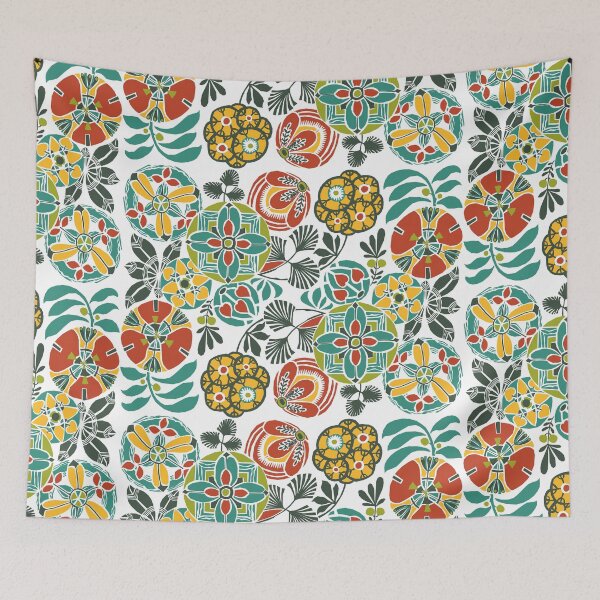 Item preview, Floral, Vintage, Midcentury Modern repeating Motif designed and sold by Hether McCuistion.