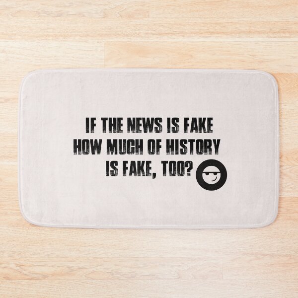 Item preview, Vintage Funny Fake News Quote and Typography  designed and sold by garniturex.