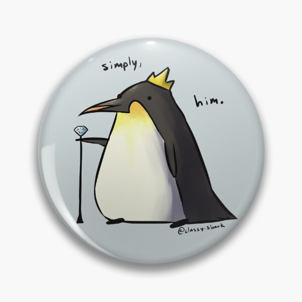 Item preview, Regal Penguin designed and sold by ClassyShark.