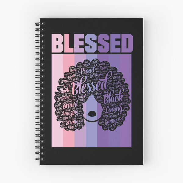 Item preview, Blessed Words in Afro Religious Christian designed and sold by blackartmatters.