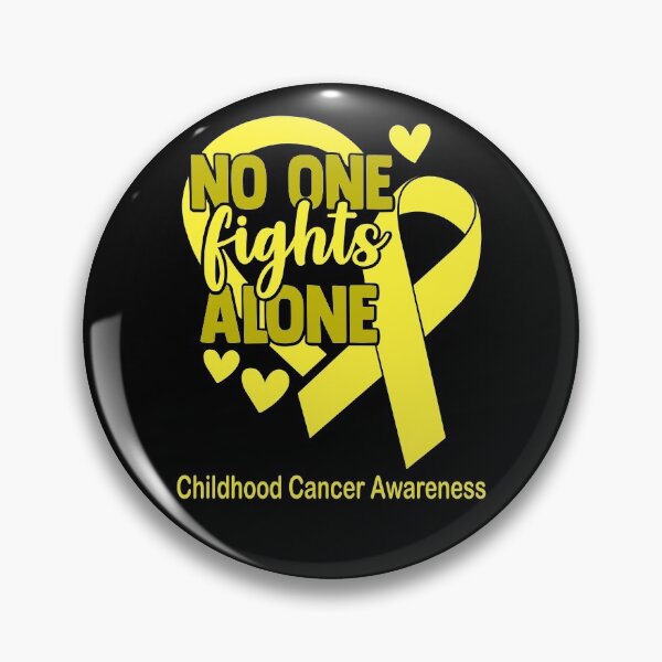 Item preview, No One Fight Alone Childhood Cancer Awareness designed and sold by Sabfit.