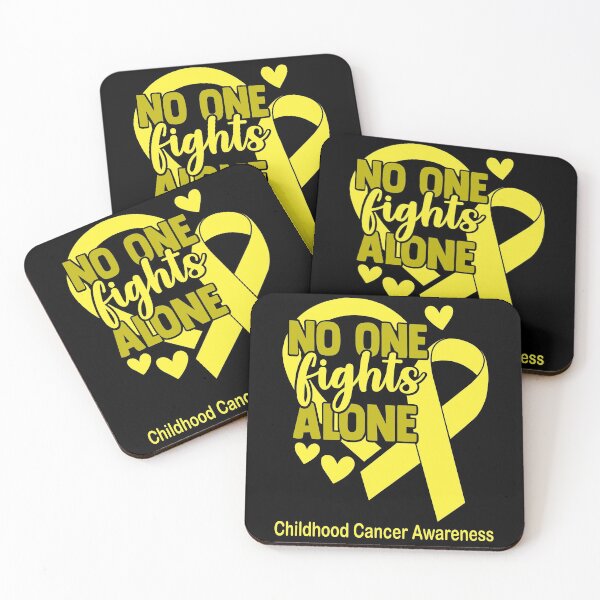 Item preview, No One Fight Alone Childhood Cancer Awareness designed and sold by Sabfit.