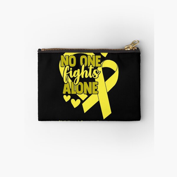 Item preview, No One Fight Alone Childhood Cancer Awareness designed and sold by Sabfit.