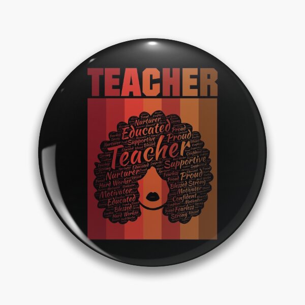 Item preview, Black Teacher / Educator Words in Afro Religious Christian designed and sold by blackartmatters.